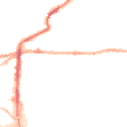 Night-time road noise heatmap for LN2 5BQ