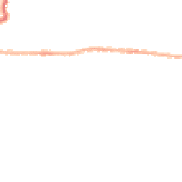 Night-time road noise heatmap for LN2 5EA