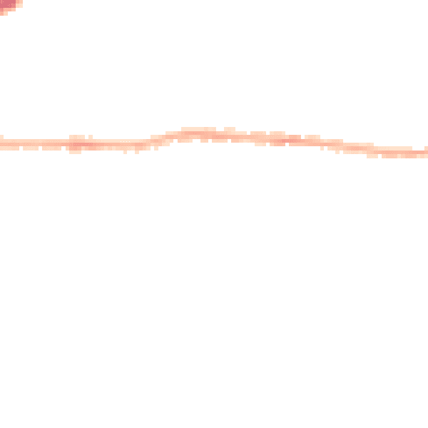 Night-time road noise heatmap for LN2 5ES
