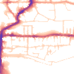Daytime road noise heatmap for LN2 5JH