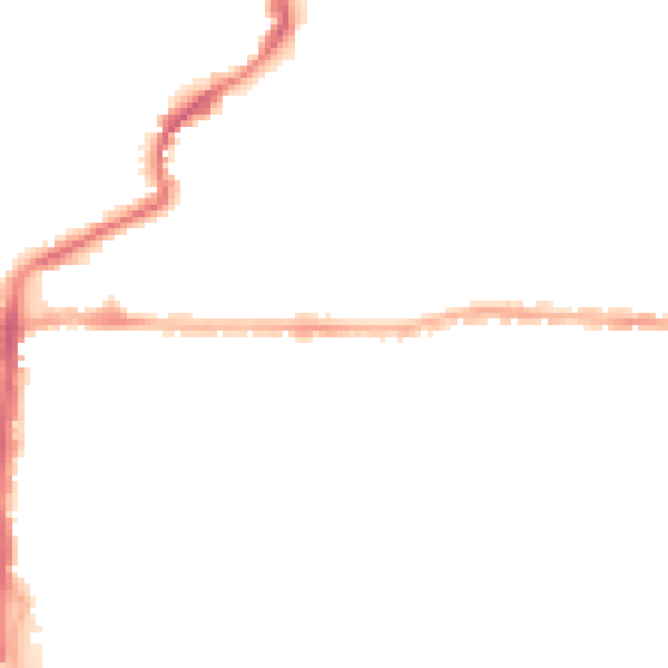 Night-time road noise heatmap for LN2 5JH