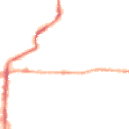 Night-time road noise heatmap for LN2 5JQ