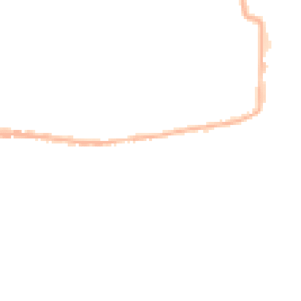 Night-time road noise heatmap for LN2 5NT
