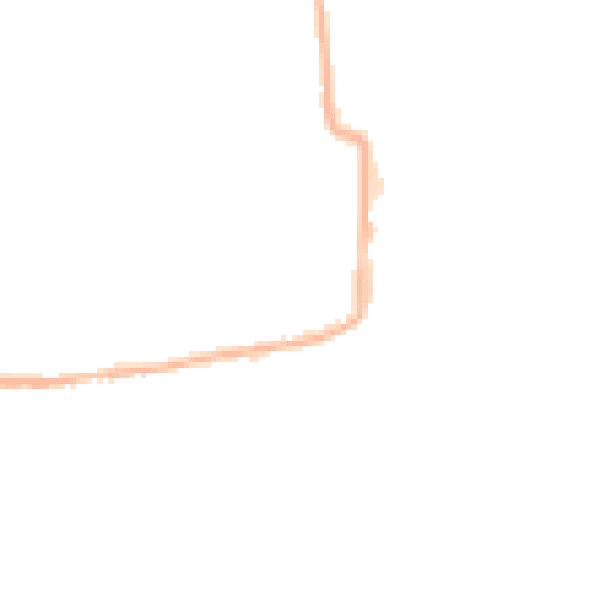 Night-time road noise heatmap for LN2 5PX