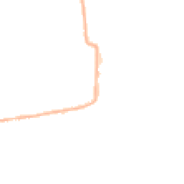 Night-time road noise heatmap for LN2 5QB