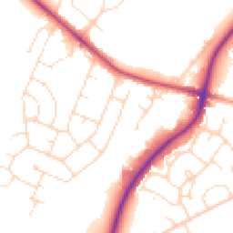 Daytime road noise heatmap for LN6 0AD
