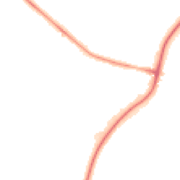 Night-time road noise heatmap for LN6 0AD