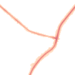 Night-time road noise heatmap for LN6 0AE