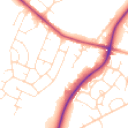 Daytime road noise heatmap for LN6 0AG