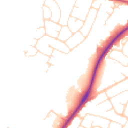 Daytime road noise heatmap for LN6 0AH
