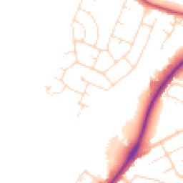 Daytime road noise heatmap for LN6 0AL