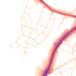 Daytime road noise heatmap for LN6 0AR
