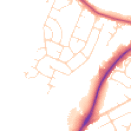 Daytime road noise heatmap for LN6 0AS