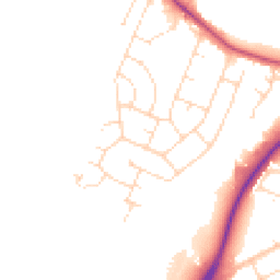 Daytime road noise heatmap for LN6 0AU