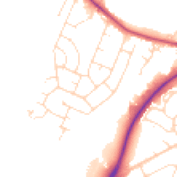 Daytime road noise heatmap for LN6 0AZ
