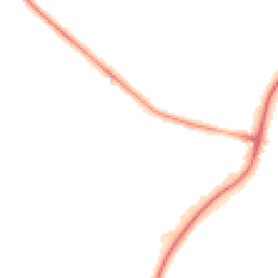 Night-time road noise heatmap for LN6 0BB