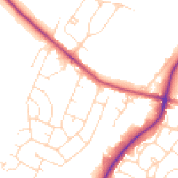 Daytime road noise heatmap for LN6 0BG