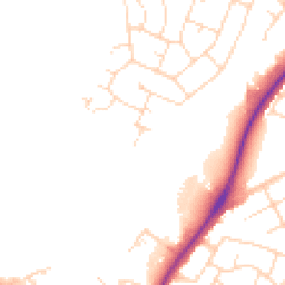 Daytime road noise heatmap for LN6 0BN