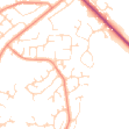 Daytime road noise heatmap for LN6 0BP