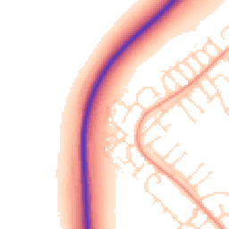 Daytime road noise heatmap for LN6 0BS