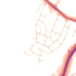 Daytime road noise heatmap for LN6 0DN