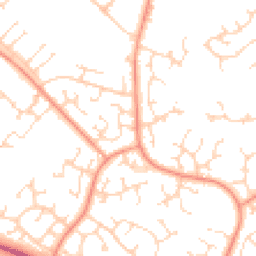 Daytime road noise heatmap for LN6 0FT