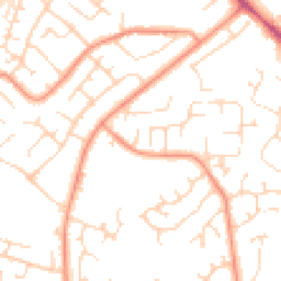 Daytime road noise heatmap for LN6 0JH
