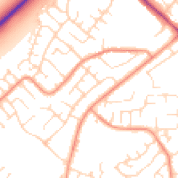 Daytime road noise heatmap for LN6 0ND