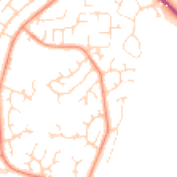 Daytime road noise heatmap for LN6 0RD