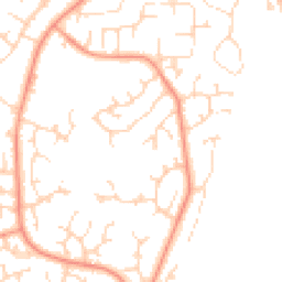 Daytime road noise heatmap for LN6 0RE