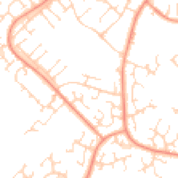 Daytime road noise heatmap for LN6 0SJ