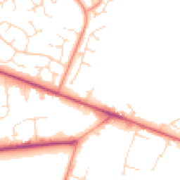 Daytime road noise heatmap for LN6 3DA