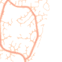 Daytime road noise heatmap for LN6 3NB