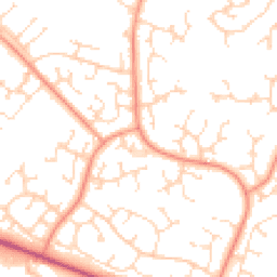 Daytime road noise heatmap for LN6 3NG