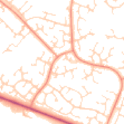 Daytime road noise heatmap for LN6 3NQ
