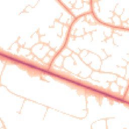 Daytime road noise heatmap for LN6 3NT