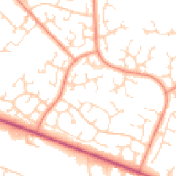 Daytime road noise heatmap for LN6 3NW