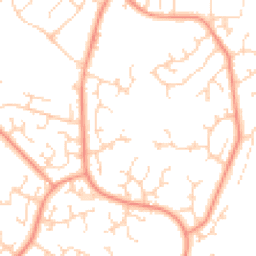 Daytime road noise heatmap for LN6 3QD