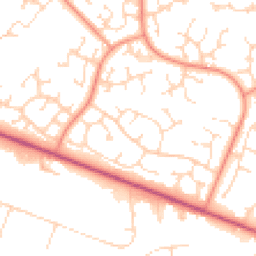 Daytime road noise heatmap for LN6 3RE