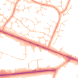 Daytime road noise heatmap for LN6 3RH