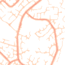 Daytime road noise heatmap for LN6 3YW