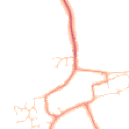 Daytime road noise heatmap for LN6 5AT