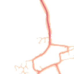 Daytime road noise heatmap for LN6 5AW