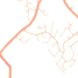 Daytime road noise heatmap for LN6 5SD