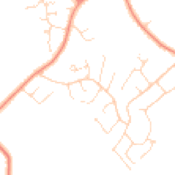 Daytime road noise heatmap for LN6 5SE