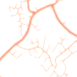 Daytime road noise heatmap for LN6 5SG