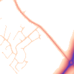 Daytime road noise heatmap for LN6 5SP