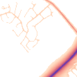 Daytime road noise heatmap for LN6 5TD