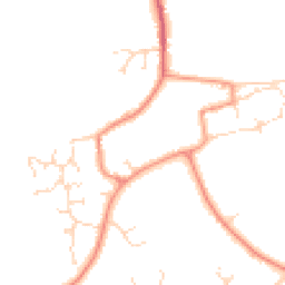 Daytime road noise heatmap for LN6 5TT