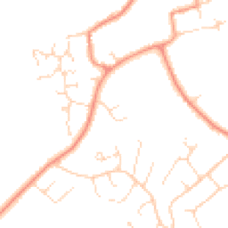 Daytime road noise heatmap for LN6 5UE